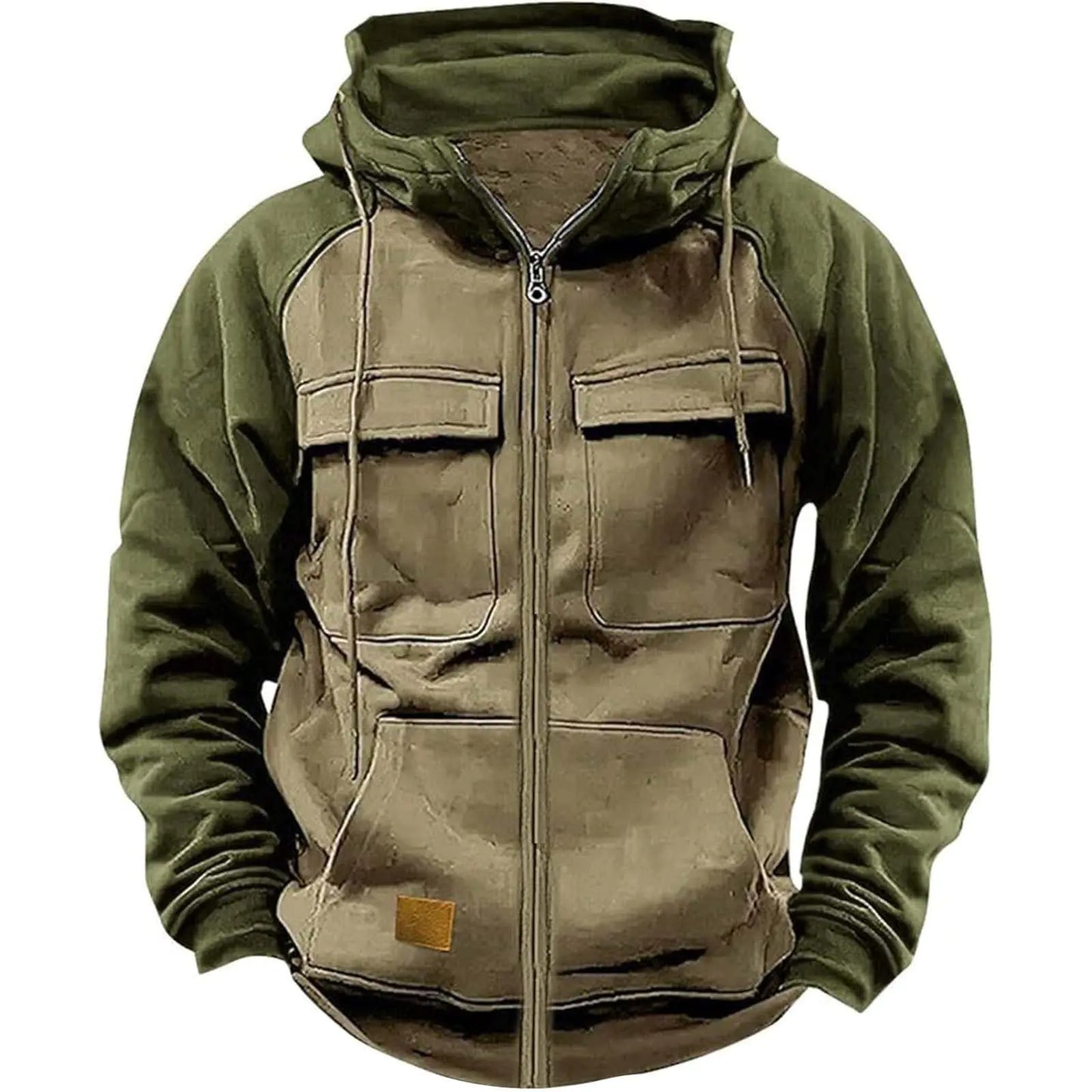 Carhart Green/Camel Jacket For Men