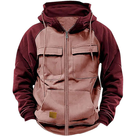 Carhart Pink/Red Jacket For Men